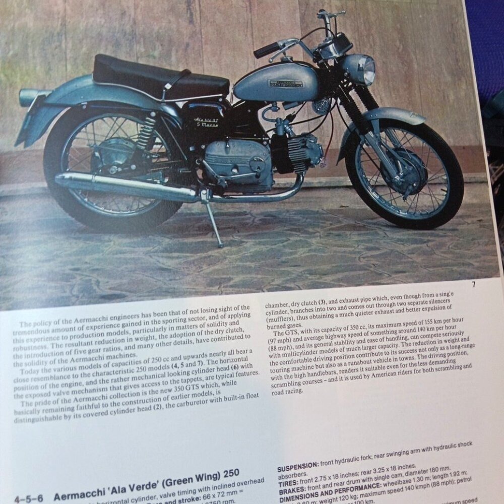 Motorcycles - Color Treasury of Classics & Thoroughbreds - Hardcover - 1973 - Picture 6 of 9